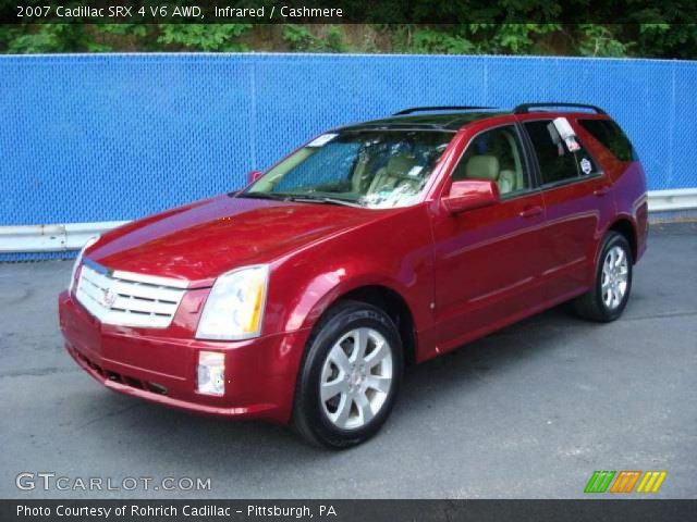 2007 Cadillac SRX 4 V6 AWD in Infrared