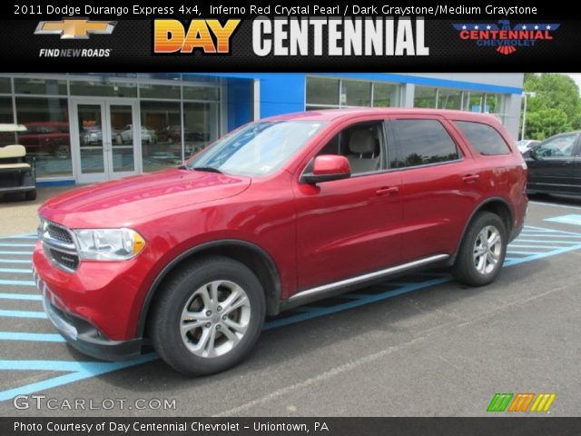 2011 Dodge Durango Express 4x4 in Inferno Red Crystal Pearl