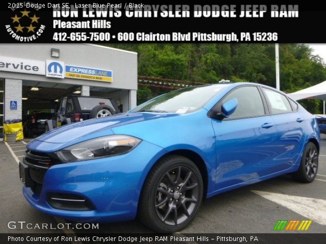 2015 Dodge Dart SE in Laser Blue Pearl