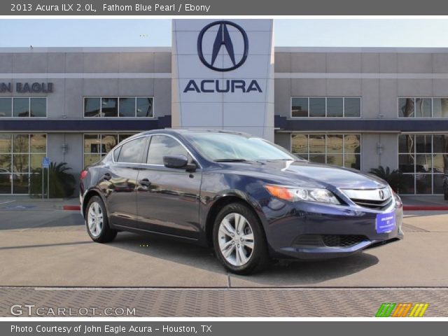 2013 Acura ILX 2.0L in Fathom Blue Pearl