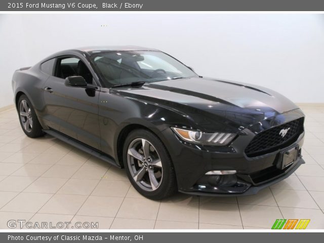 2015 Ford Mustang V6 Coupe in Black
