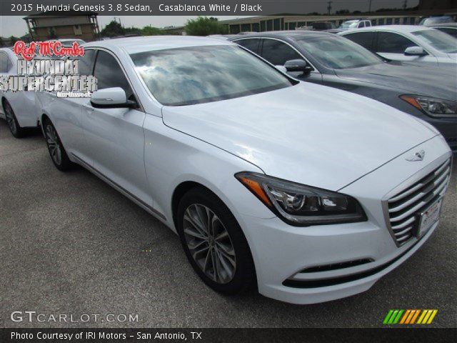 2015 Hyundai Genesis 3.8 Sedan in Casablanca White
