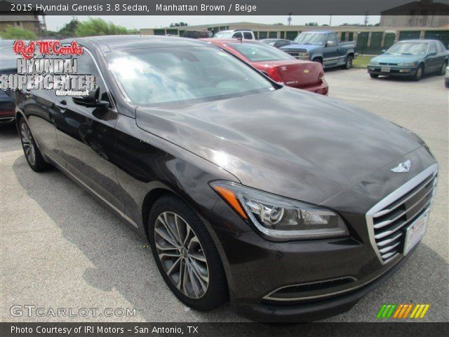 2015 Hyundai Genesis 3.8 Sedan in Manhattan Brown