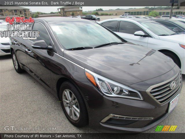 Dark Truffle 2015 Hyundai Sonata Eco Beige Interior