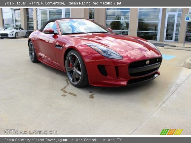2016 Jaguar F-TYPE R Convertible in Italian Racing Red Metallic