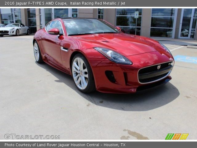 2016 Jaguar F-TYPE S AWD Coupe in Italian Racing Red Metallic