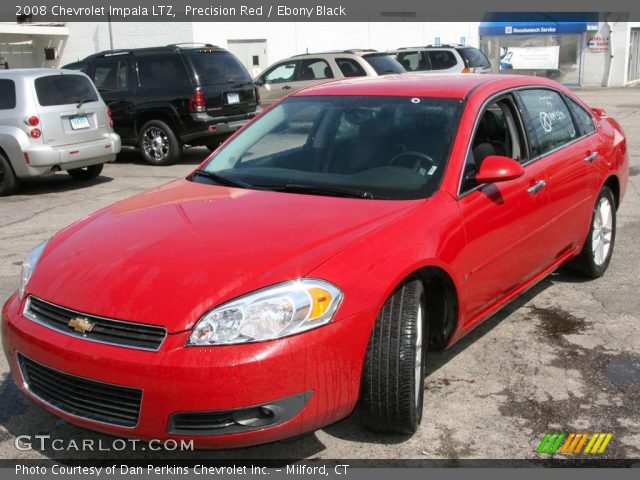 2008 Chevrolet Impala LTZ in Precision Red