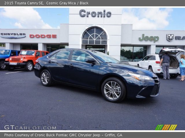 2015 Toyota Camry SE in Cosmic Gray Mica