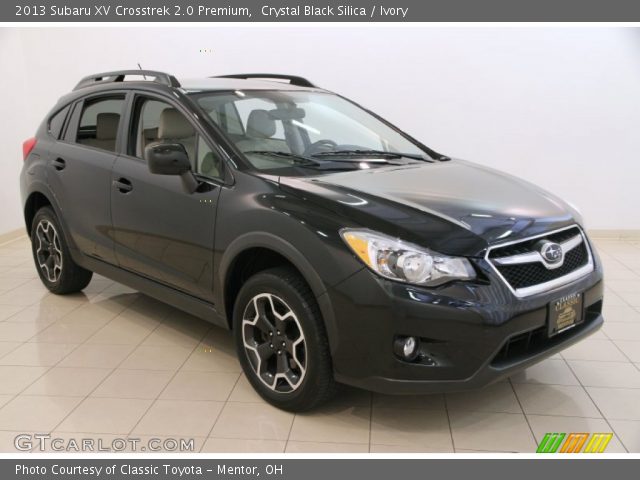 2013 Subaru XV Crosstrek 2.0 Premium in Crystal Black Silica