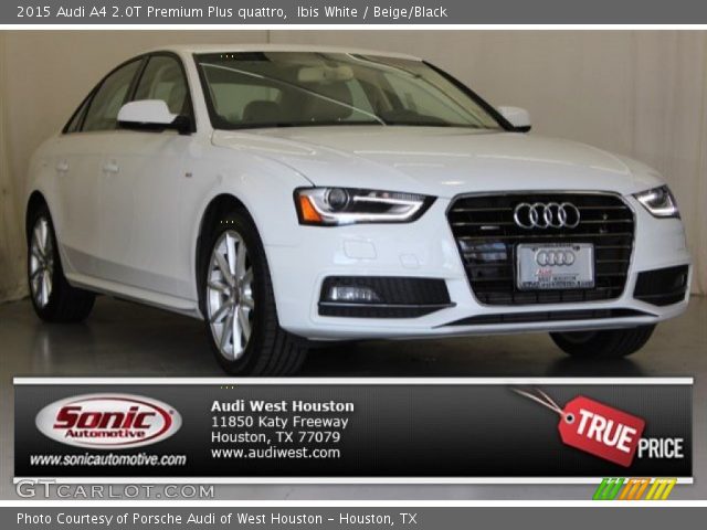2015 Audi A4 2.0T Premium Plus quattro in Ibis White