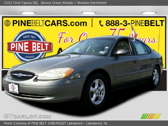 2002 Ford Taurus SES in Spruce Green Metallic