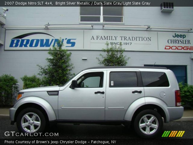 2007 Dodge Nitro SLT 4x4 in Bright Silver Metallic