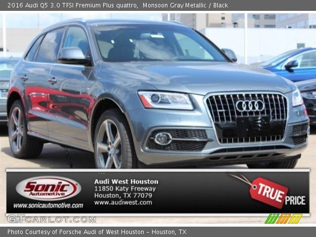 2016 Audi Q5 3.0 TFSI Premium Plus quattro in Monsoon Gray Metallic