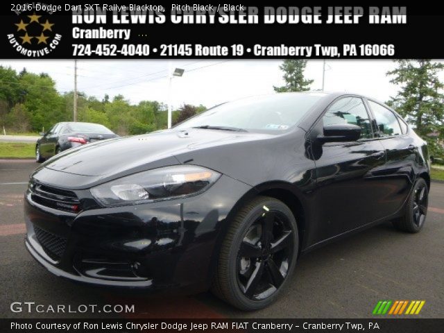 2016 Dodge Dart SXT Rallye Blacktop in Pitch Black