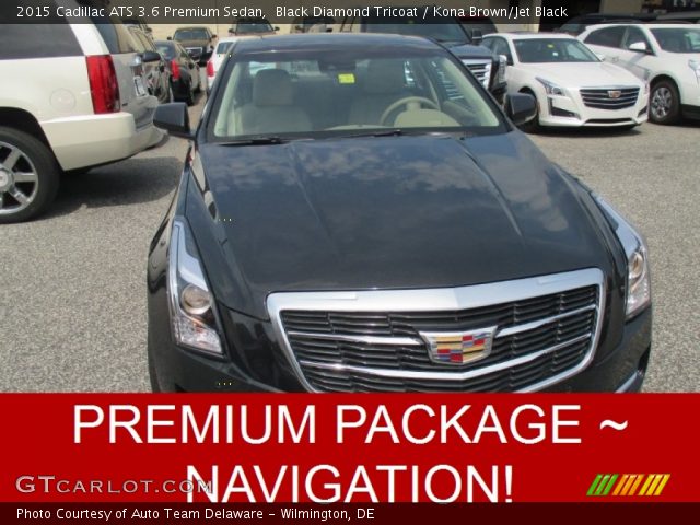 2015 Cadillac ATS 3.6 Premium Sedan in Black Diamond Tricoat