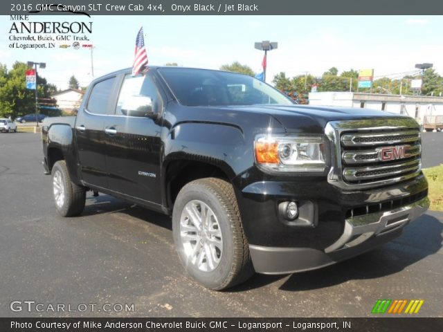 2016 GMC Canyon SLT Crew Cab 4x4 in Onyx Black