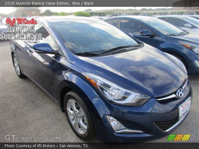 2016 Hyundai Elantra Value Edition in Blue