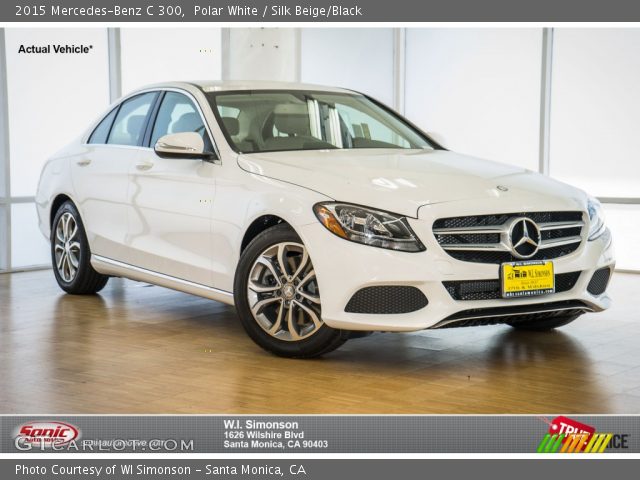 2015 Mercedes-Benz C 300 in Polar White
