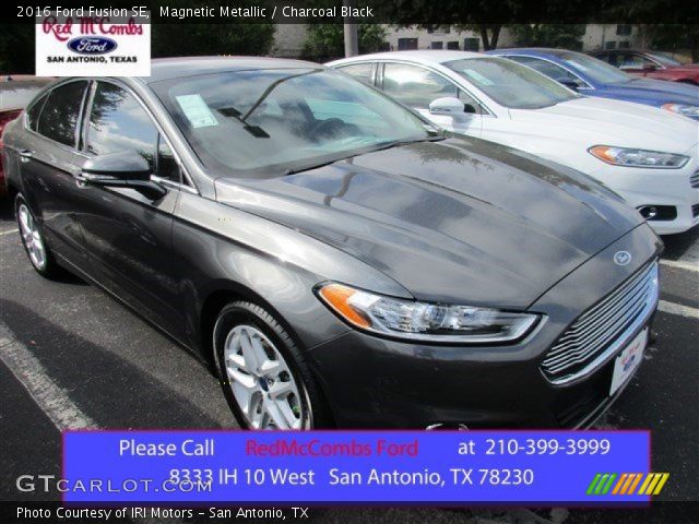 2016 Ford Fusion SE in Magnetic Metallic