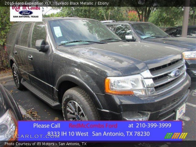 2015 Ford Expedition XLT in Tuxedo Black Metallic