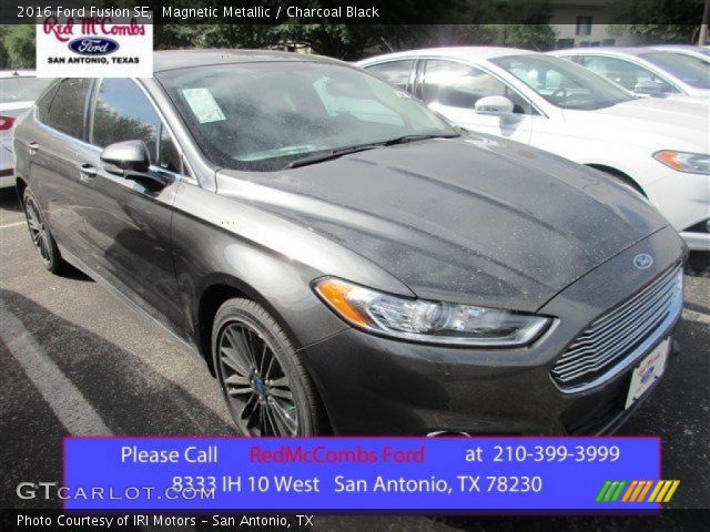 2016 Ford Fusion SE in Magnetic Metallic