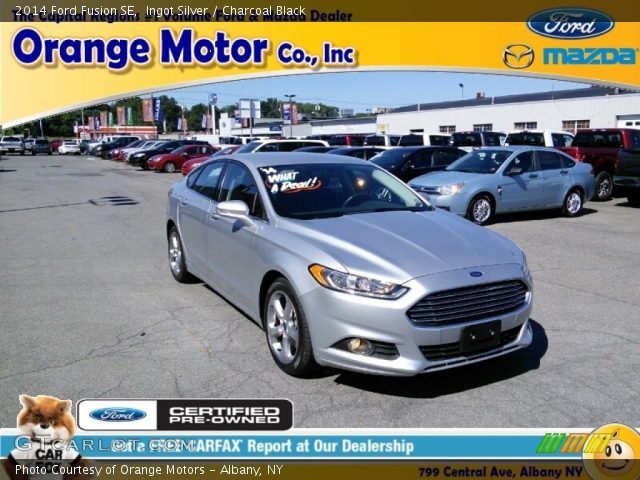 2014 Ford Fusion SE in Ingot Silver