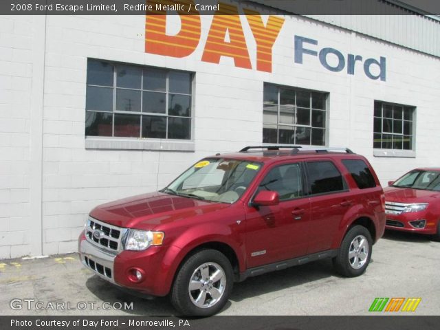 2008 Ford Escape Limited in Redfire Metallic