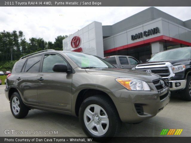 2011 Toyota RAV4 I4 4WD in Pyrite Metallic