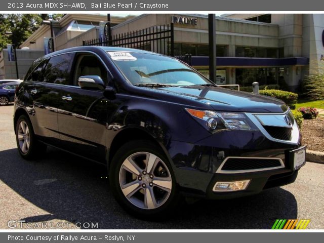 2013 Acura MDX SH-AWD in Bali Blue Pearl