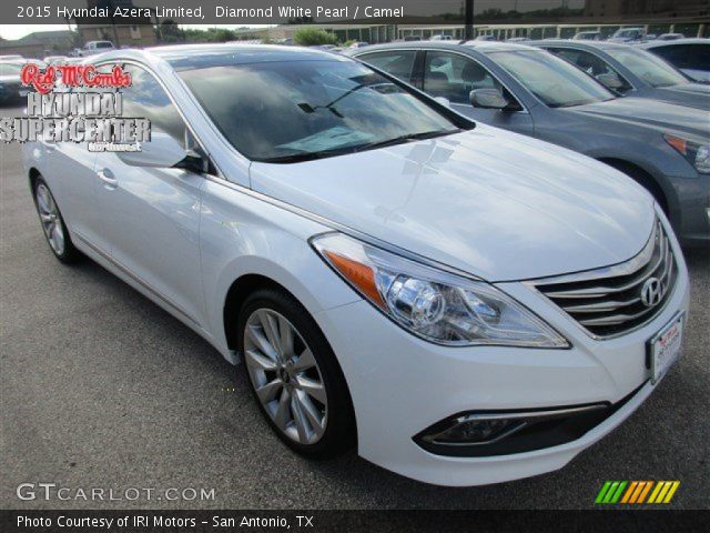 2015 Hyundai Azera Limited in Diamond White Pearl