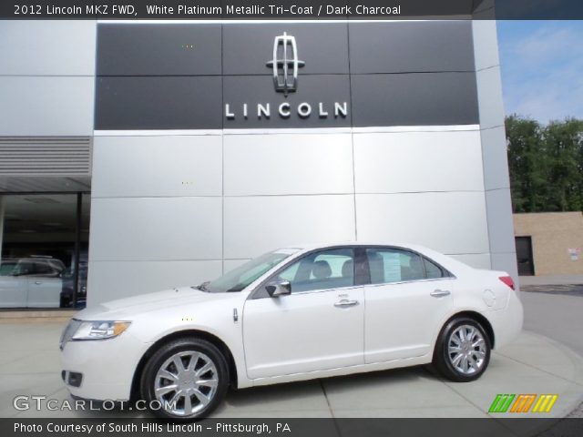 2012 Lincoln MKZ FWD in White Platinum Metallic Tri-Coat