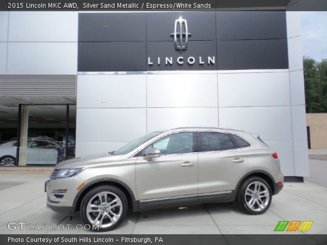 2015 Lincoln MKC AWD in Silver Sand Metallic