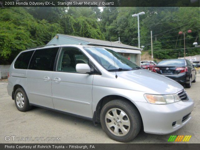 2003 Honda Odyssey EX-L in Starlight Silver Metallic