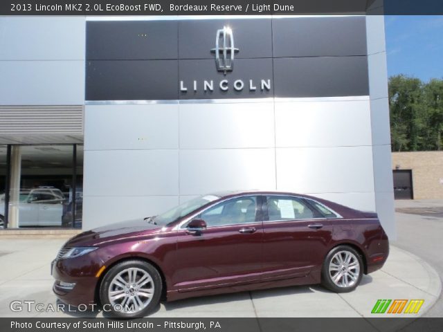 2013 Lincoln MKZ 2.0L EcoBoost FWD in Bordeaux Reserve