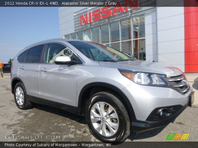 2012 Honda CR-V EX-L 4WD in Alabaster Silver Metallic