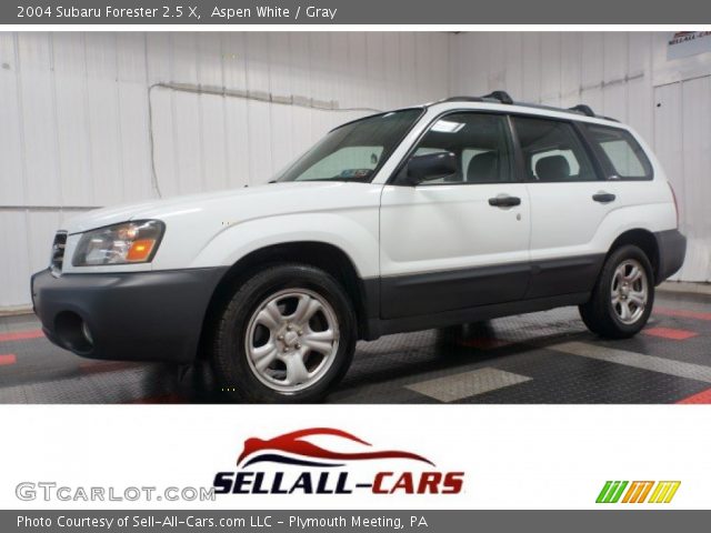 2004 Subaru Forester 2.5 X in Aspen White