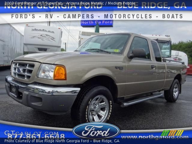 2003 Ford Ranger XLT SuperCab in Arizona Beige Metallic