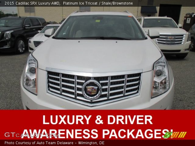 2015 Cadillac SRX Luxury AWD in Platinum Ice Tricoat