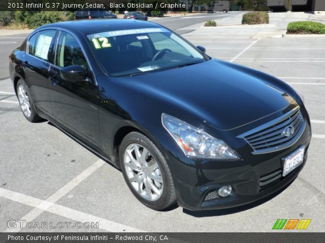 2012 Infiniti G 37 Journey Sedan in Black Obsidian