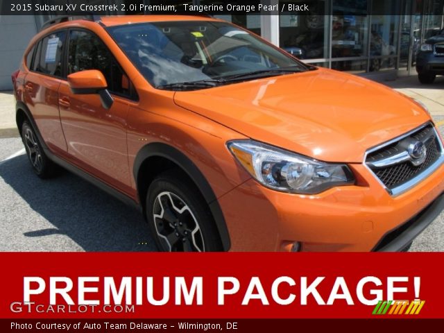 2015 Subaru XV Crosstrek 2.0i Premium in Tangerine Orange Pearl