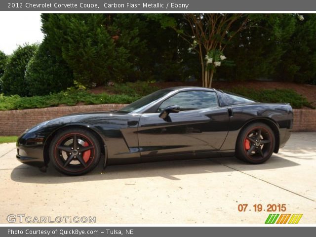 2012 Chevrolet Corvette Coupe in Carbon Flash Metallic