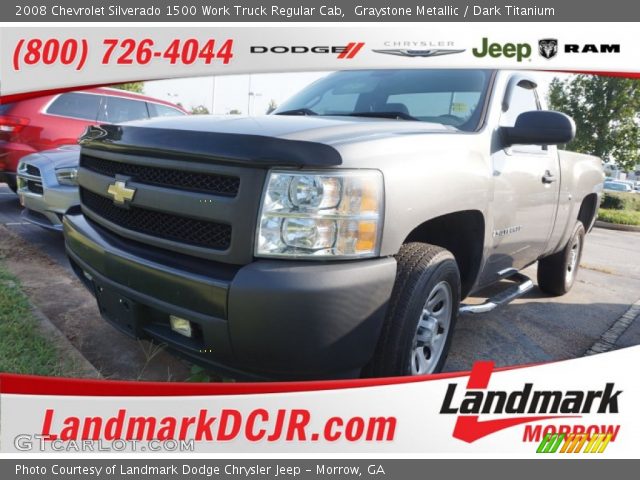 2008 Chevrolet Silverado 1500 Work Truck Regular Cab in Graystone Metallic