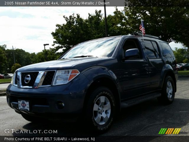 2005 Nissan Pathfinder SE 4x4 in Storm Gray Metallic