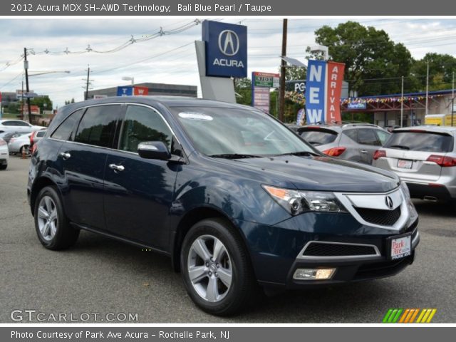 2012 Acura MDX SH-AWD Technology in Bali Blue Pearl