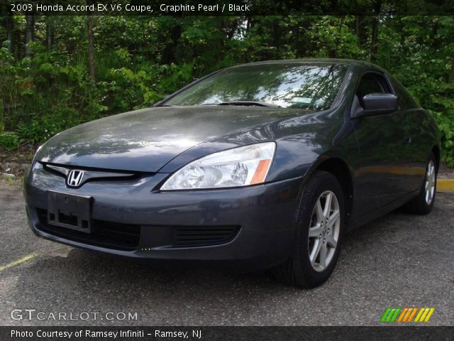 2003 Honda Accord EX V6 Coupe in Graphite Pearl