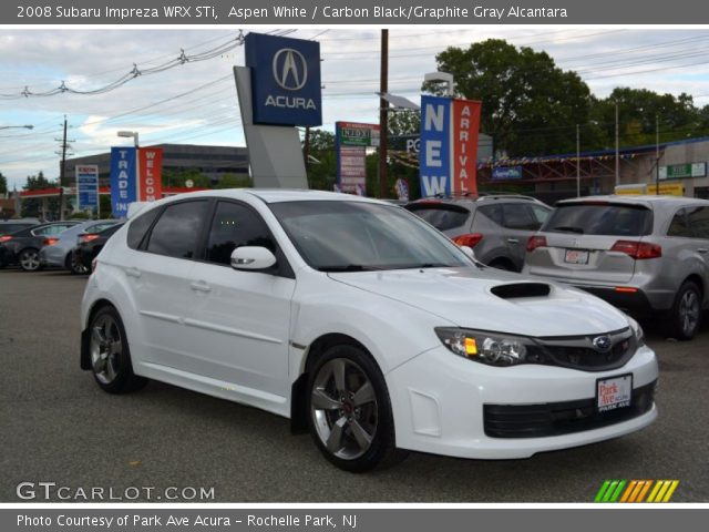2008 Subaru Impreza WRX STi in Aspen White