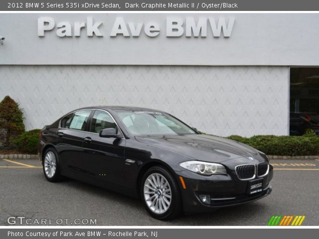 2012 BMW 5 Series 535i xDrive Sedan in Dark Graphite Metallic II