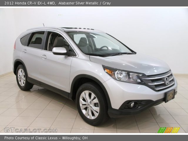 2012 Honda CR-V EX-L 4WD in Alabaster Silver Metallic