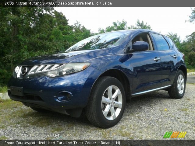 2009 Nissan Murano S AWD in Deep Sapphire Metallic
