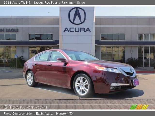 2011 Acura TL 3.5 in Basque Red Pearl